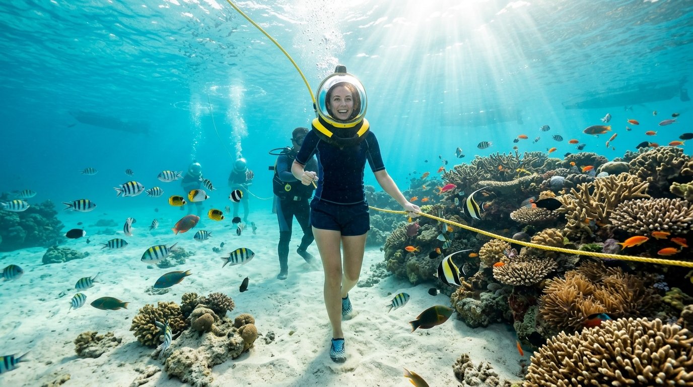 Sea Walking in Andaman